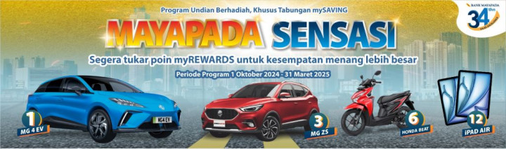 Bank Mayapada Luncurkan Undian Mayapada Sensasi