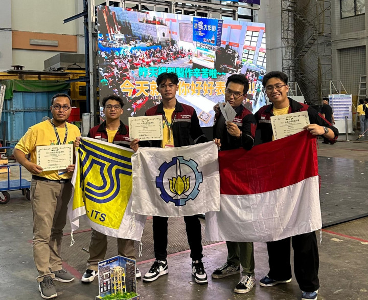 Tim Equilibriums ITS Bawa Pulang Tiga Penghargaan dari IDEERS 2024