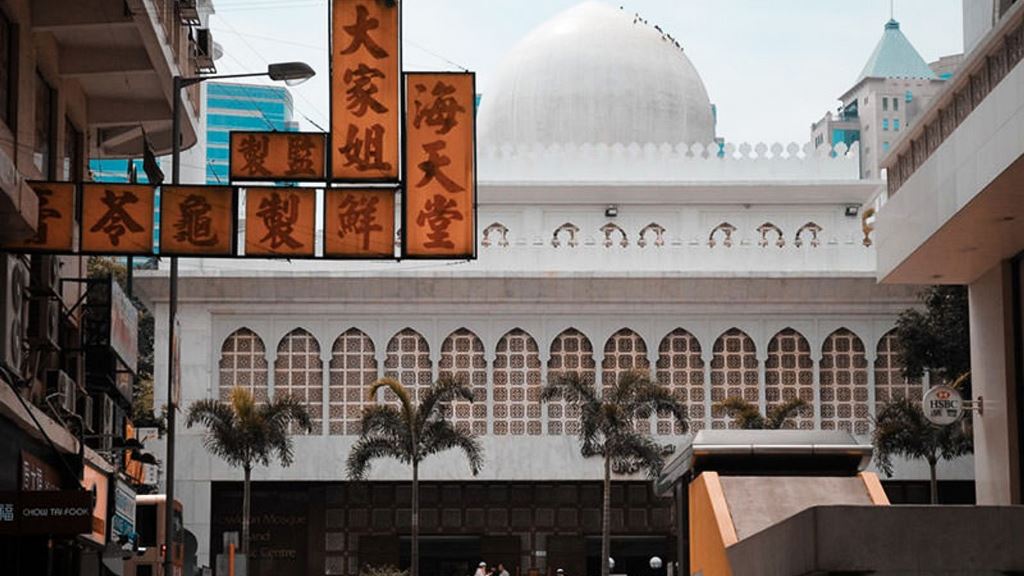 Kowloon, masjid terbesar di Hong Kong ini dapat menampung hingga 3.500 orang. Dok. HTB