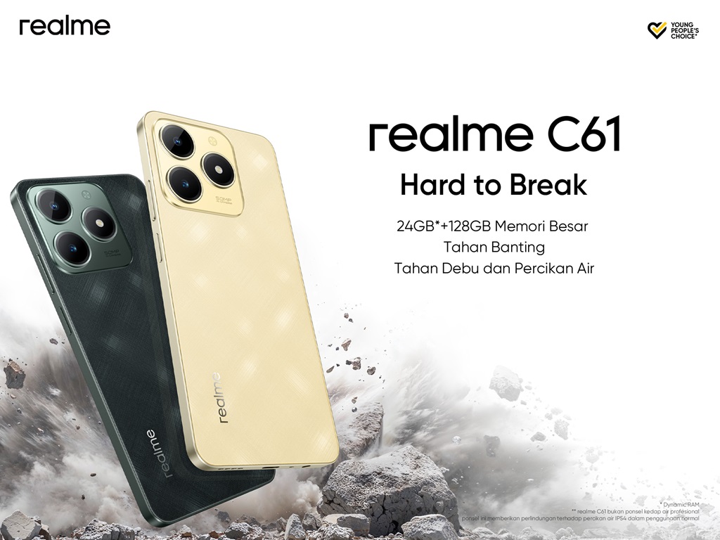 realme C61.