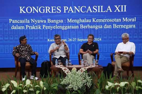 Pancasila Mesti jadi Rujukan Moral dan Etika Politik