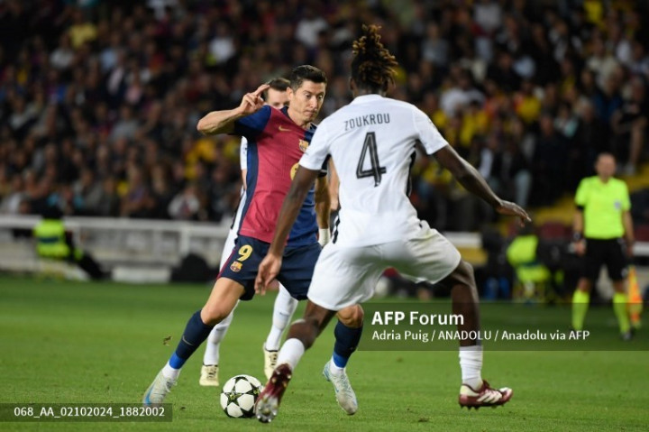 Hasil Lengkap Liga Champions: Barcelona Bangkit, AC Milan Kalah Lagi