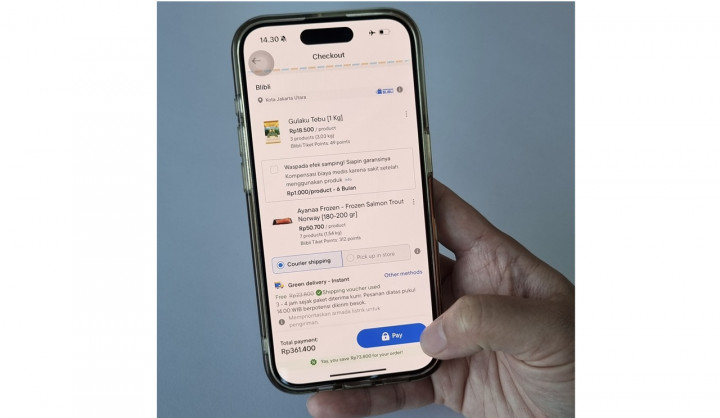 Blibli dan Grab Gencarkan Dekarbonisasi Pakai Instant Delivery