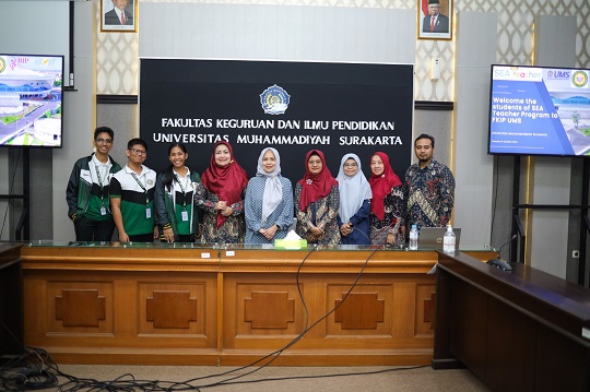9 Mahasiswa Keguruan dari Filipina Ikut Pertukaran Pelajar di UMS