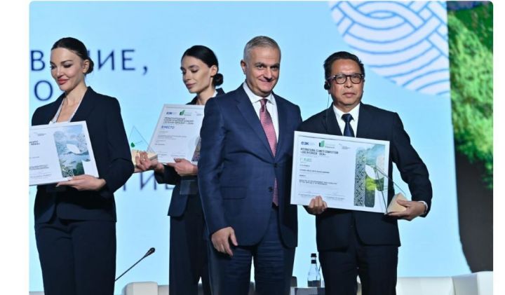 KLHK Raih Peringkat Pertama Green Eurasia 2024