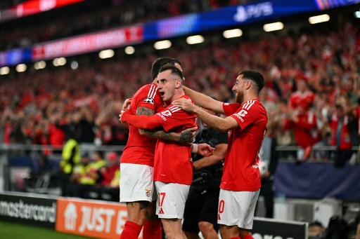 Liga Champions: Benfica Gilas Atletico Madrid 4-0