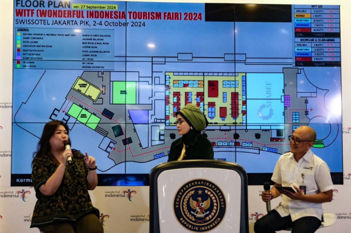 Kemenparekraf Dukung Penyelenggaraan Wonderful Indonesia Tourism Fair 2024