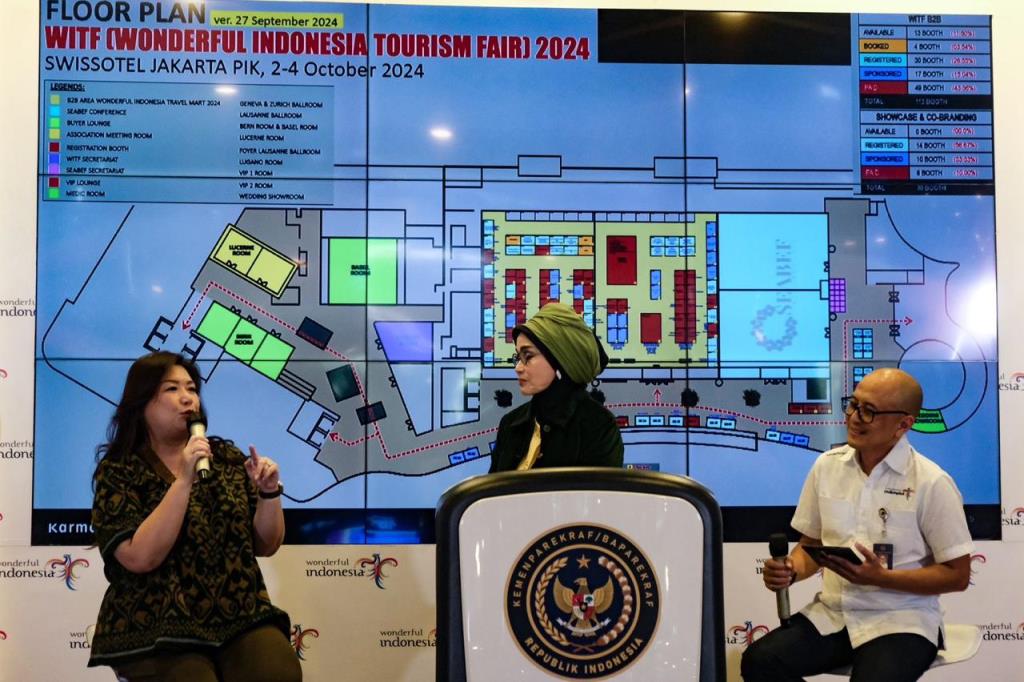 Adyatama Kepariwisataan dan Ekonomi Kreatif Ahli Utama Kemenparekraf/Baparekraf, Nia Niscaya, dalam 