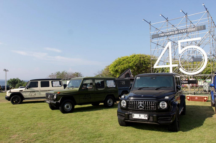 Serunya Long Touring '45 Years of G-Class' MJI dari Jawa Timur hingga Bali