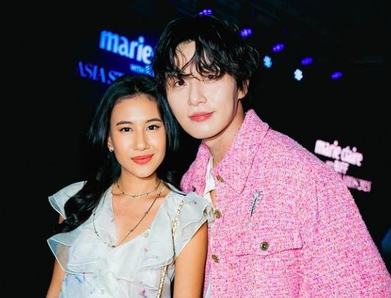 Potret Shenina Cinnamon Foto Bareng Park Seo Jun di BIFF 2024 Bikin Iri Netizen