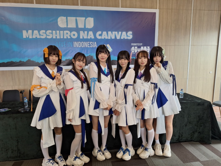 Idol Grup Jepang Masshiro na Canvas Konser di Jakarta Sebelum Bubar