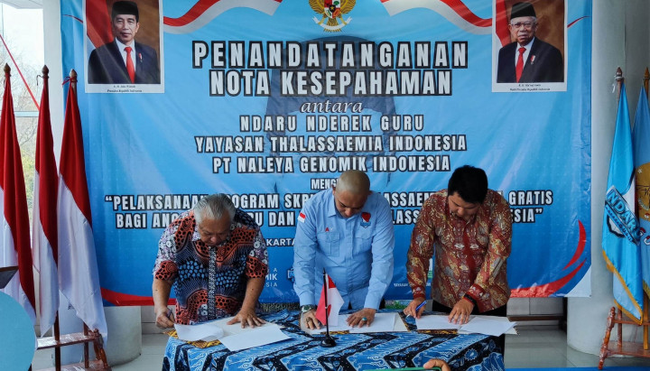 Naleya Genomik Jalin Kemitraan, Thalassemia Jadi Sorotan