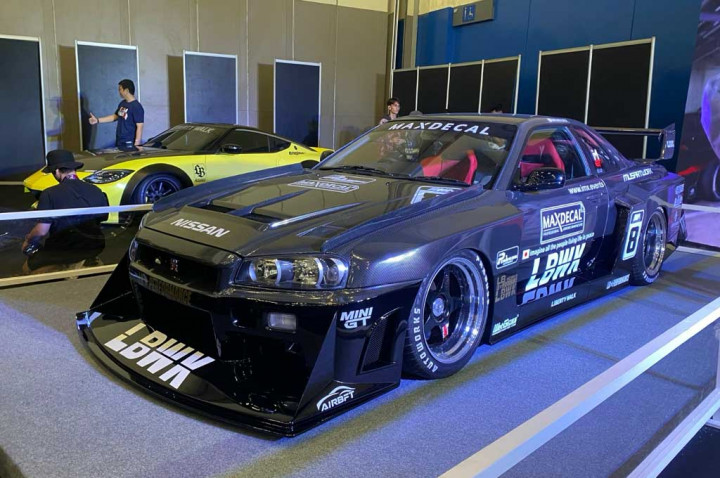 Nissan Skyline R34 Super Silhouette LBWK Debut di IMX 2024