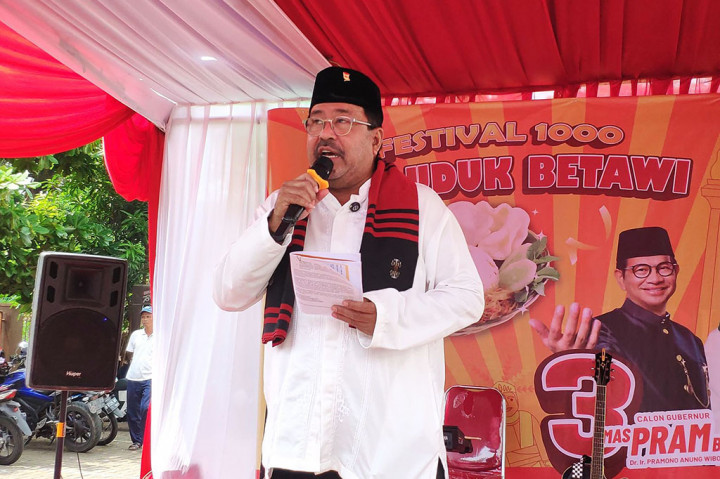 Bang Doel Santai Hadapi Debat Pilkada Jakarta 2024