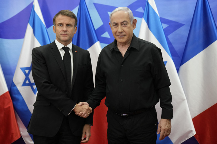 Macron Sebut Embargo Transaksi Senjata Israel, Netanyahu: Memalukan