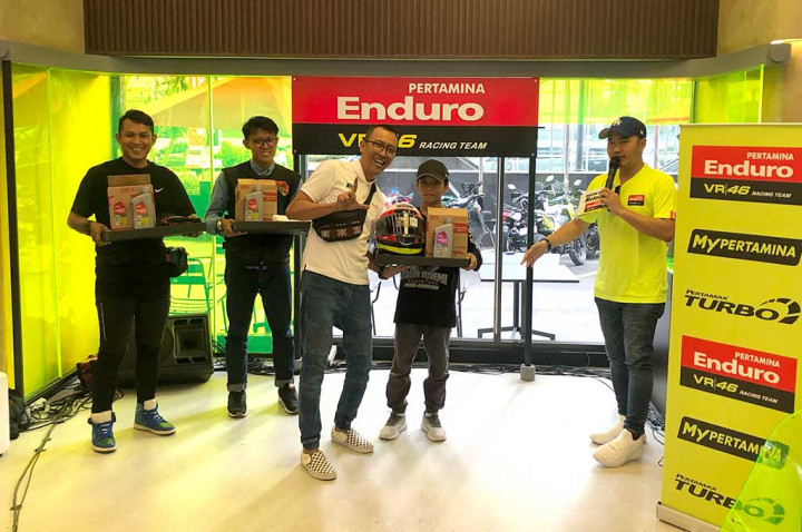 Begini Serunya Nobar MotoGP Jepang ala Pertamina Enduro dan Komunitas