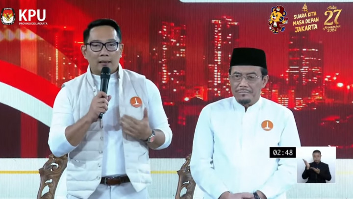 Ridwan Kamil Buka Penyampain Misi Visi Pakai Pantun: Daun Salam Daun Talas