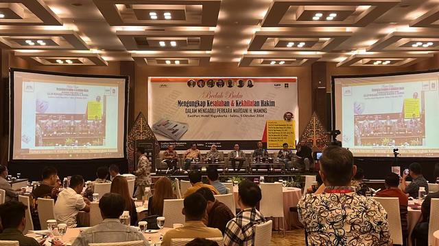 Putusan Perkara Mardani H Maming Dibedah Dalam Buku