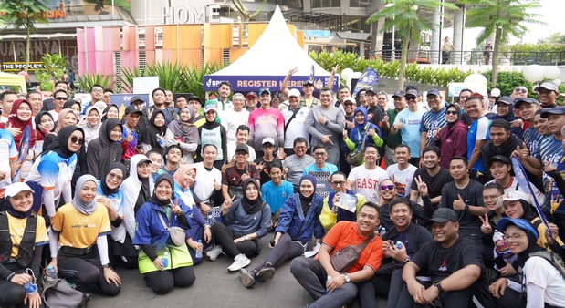 Road to BPKH Hajj Run 2024 di Car Free Day: Kampanye Peduli Kesehatan Haji