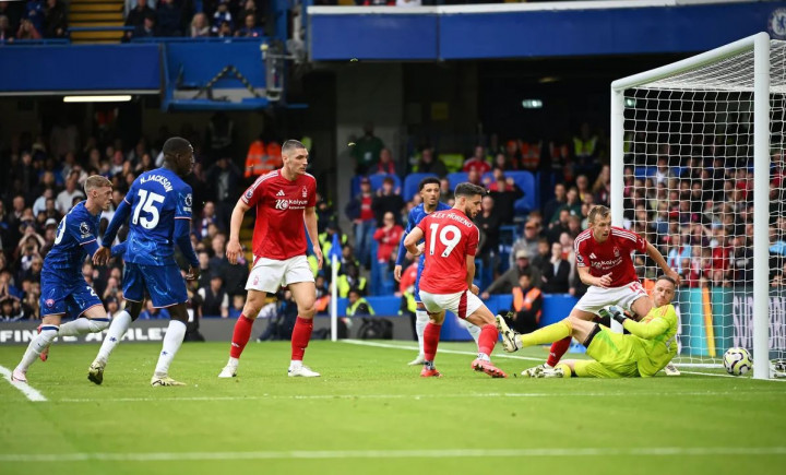 Chelsea Gagal Taklukkan 10 Pemain Forest