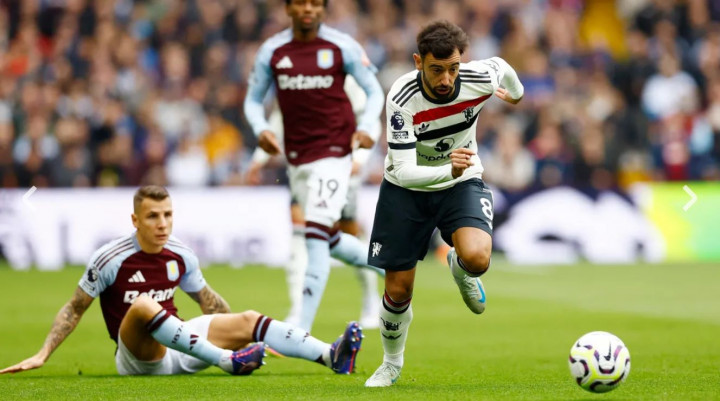 Manchester United Kerja Keras Imbangi Aston Villa