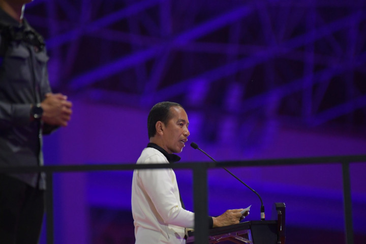 Presiden Jokowi Buka PEPARNAS XVII 2024