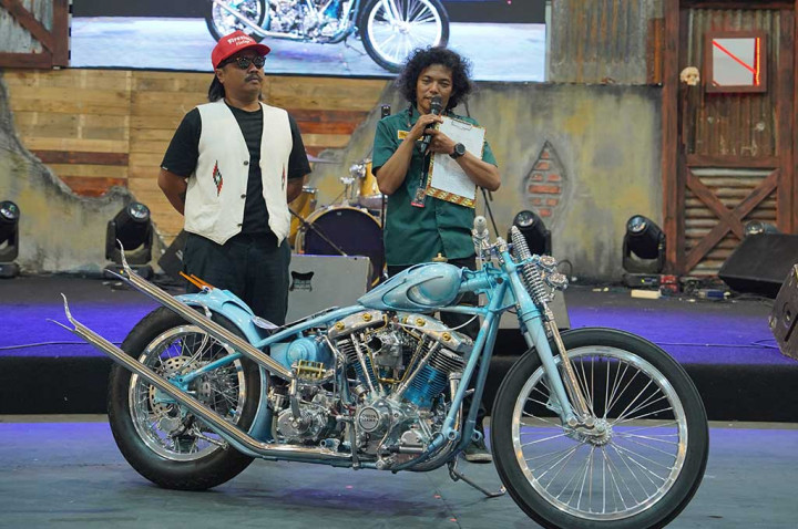 Totalitas Queenlekha Choppers dan Aerodynomite di Kustomfest 2024