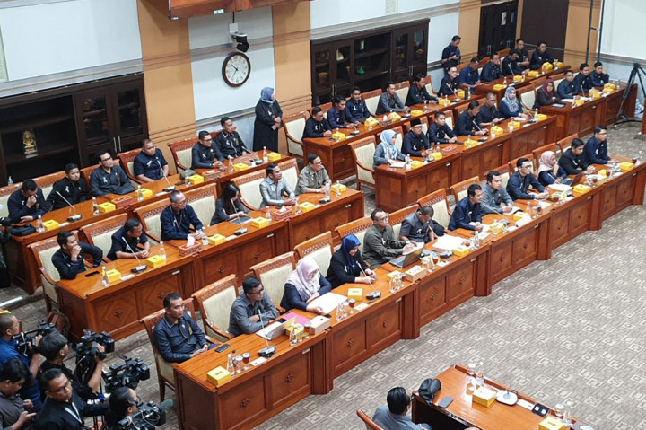 Potret Solidaritas Hakim Indonesia Mengadu ke DPR