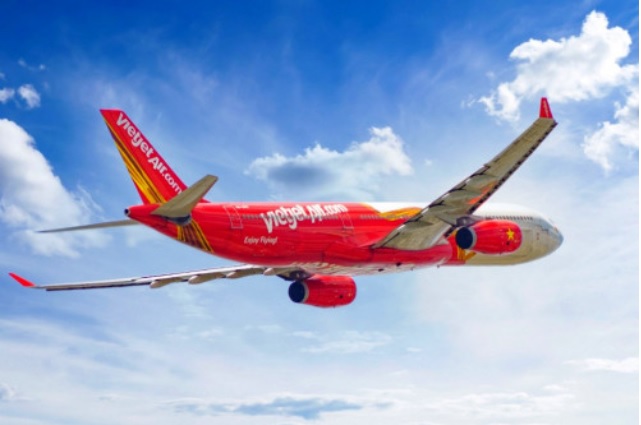 Maskapai Vietjet mendukung pemerintah mengurangi emisi karbon. Dok. Ist