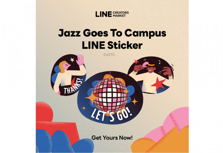 Line Sediakan Stiker Khusus Jazz Goes to Campus 2024