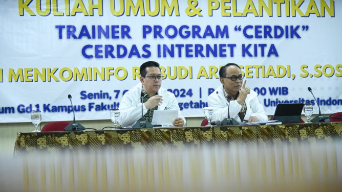 Menkominfo Dorong Generasi Muda Cerdas Berinternet