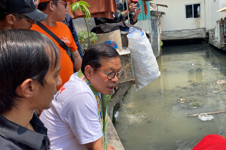Pramono Prioritaskan Pengerukan dan Pembangunan Toilet di Kawasan Kebon Melati