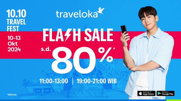 Besok Ada Diskon Khusus 10.10 Travel Fest Traveloka