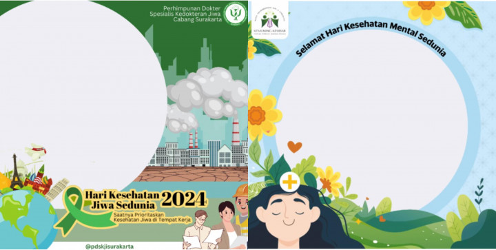 15 Link Twibbon Hari Kesehatan Mental Sedunia, Cocok Diunggah di Medsos