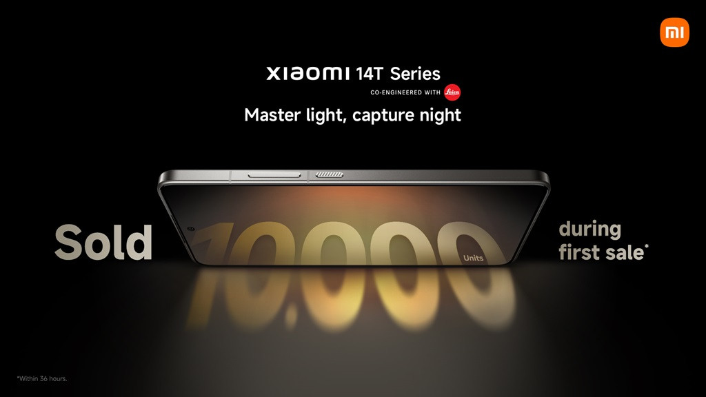 Xiaomi 14T Series diklaim terjual sebanyak 10.000 unit pada penjualan perdana.