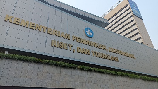 Gedung Kemendikbudristek ilus. Medcom.id/Ilham Pratama Putra