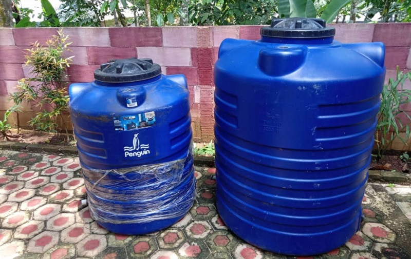 Cara menentukan ukuran toren air yang pas. Foto: Medcom.id