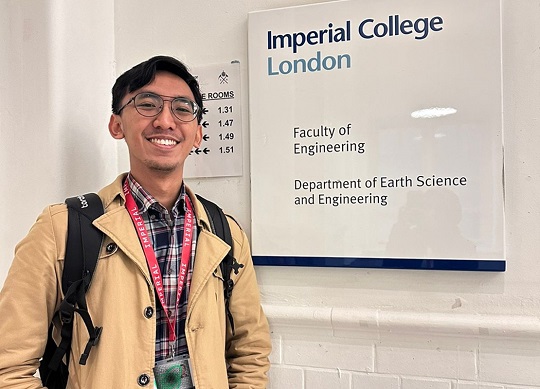 Punya Segudang Prestasi, Alumnus Itera Ini Tembus LPDP di Imperial College London