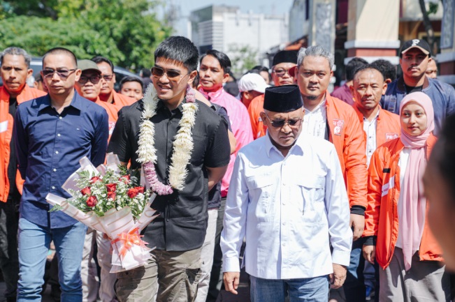 Kaesang Minta PSI Kabupaten Grobogan Menangkan Ahmad Luthfi-Taj Yasin