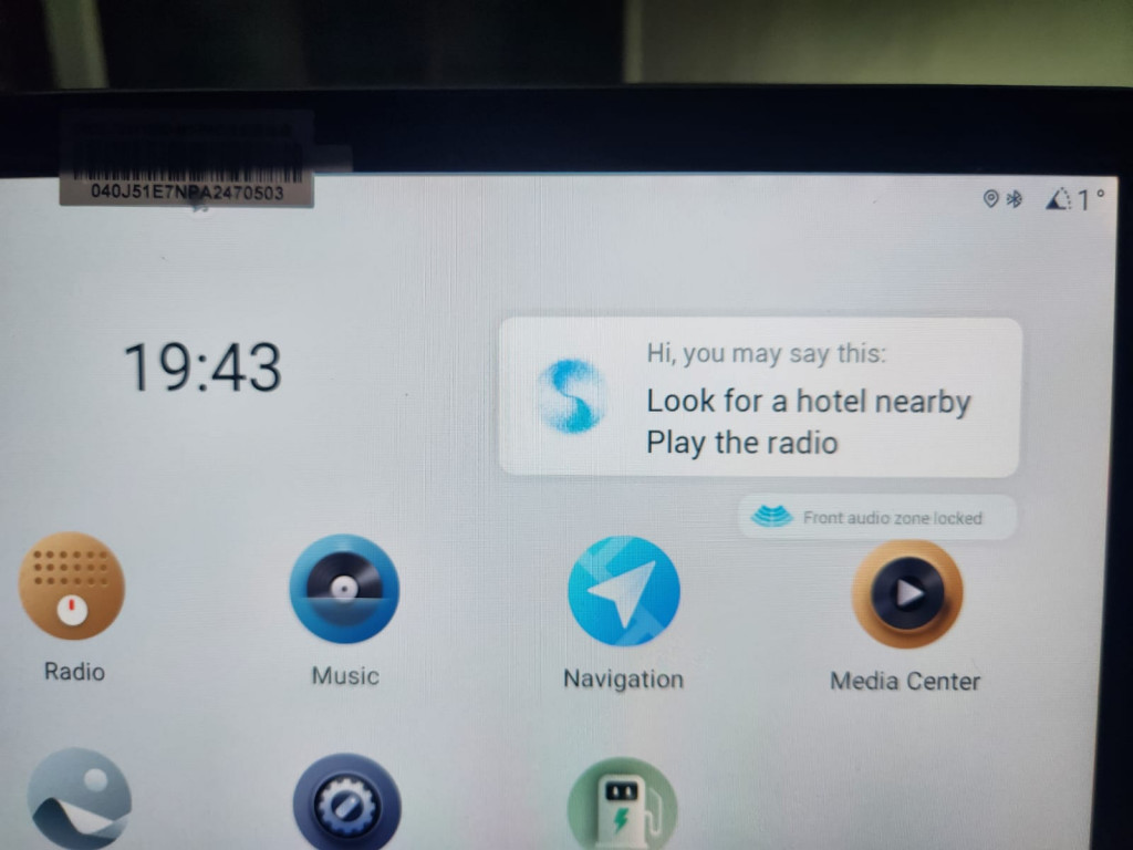 Asisten suara di BYD Dolphin