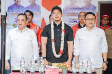 Ketua Umum PSI Kaesang Pangarep di Kabupaten Pati.. Istimewa