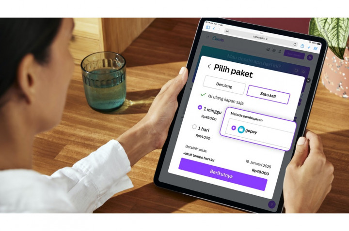 Bayar Langganan Canva Sekarang Bisa Pakai Gopay
