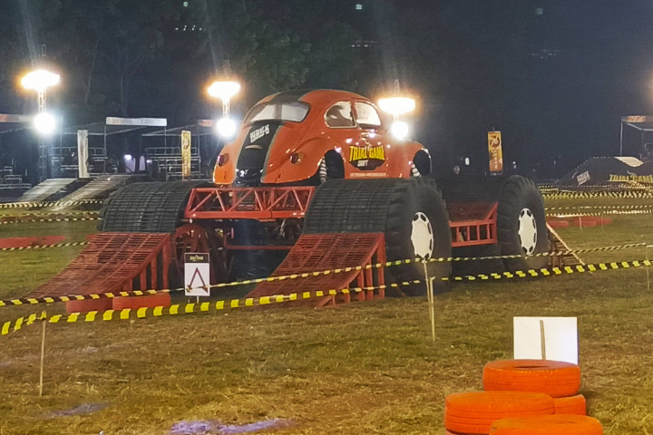 Bigfoot Jump Mobil VW jadi Tantangan Baru di Putaran Final Trial Game Dirt 2024