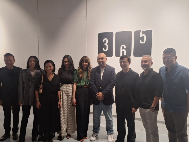 Didit Hediprasetyo dan Lukman Sardi Buka Pameran 365 Indra Leonardi