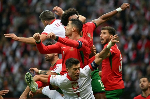 UEFA Nations League: Timnas Portugal Gilas Polandia 3-1