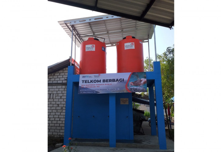 Investasi Masa Depan, Telkom Salurkan Bantuan Sanitasi Air Bersih