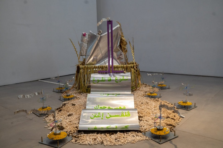 Tepung-Pa-Tepung Karya Seniman Asal Majalengka Hadir di Jakarta Biennale 2024