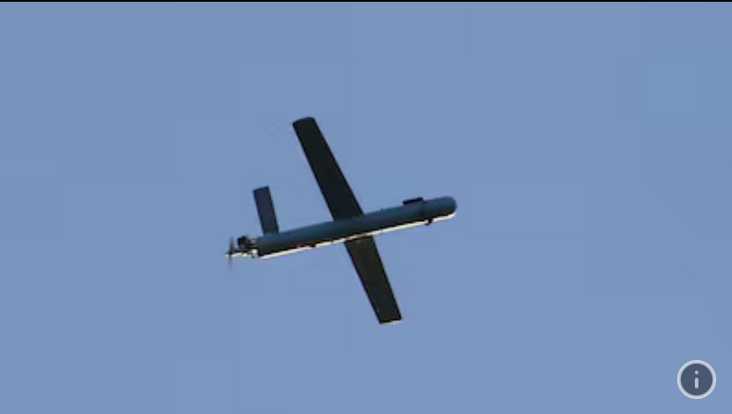 Drone Hizbullah serang Israel. (AFP)