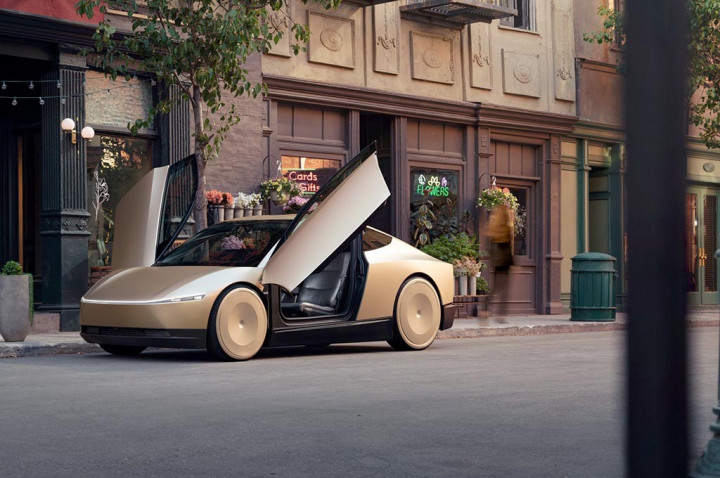 Elon Musk Perkenalan Tesla Cybercab, Mobil Tanpa Setir & Pedal