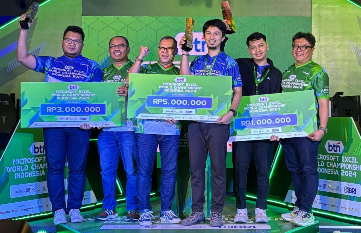 Perwakilan Pegadaian Ikuti E-Sport Edutainment Kelas Dunia, Microsoft Excel World Championship Indonesia 2024